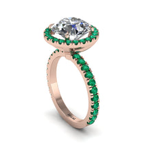 Round Cut Diamond Halo Engagement Ring - Charleigh No. 17 image 1