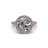 Round Cut Diamond Halo Engagement Ring - Charleigh No. 2 image 8