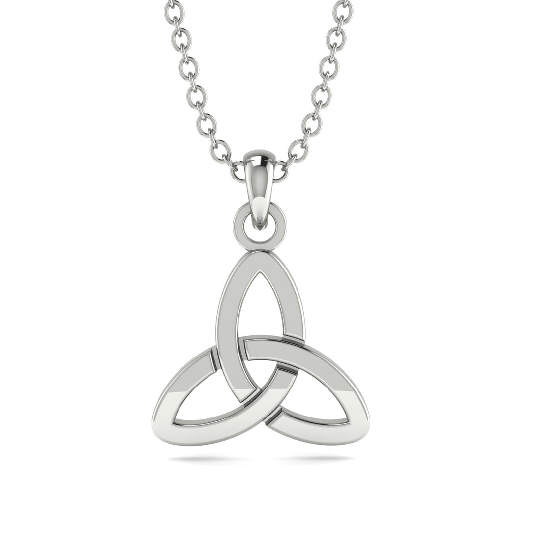 Handcrafted Luxury Gold Celtic Knot Pendant - Freya No. 3