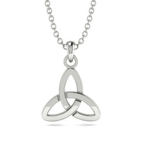 Handcrafted Luxury Gold Celtic Knot Pendant - Freya No. 3 image 1