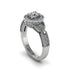 Diamond Double Halo Handmade Engagement Ring - Gracelyn No. 3 image 1