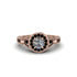 Diamond Double Halo Handmade Engagement Ring - Gracelyn No. 32