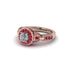 Diamond Double Halo Handmade Engagement Ring - Gracelyn No. 47 image 3