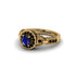 Sapphire Double Halo Handmade Engagement Ring - Gracelyn No. 43 image 3