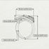 Emerald Art Deco Geometric Engagement Ring - Haven No. 35 image 4