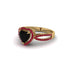 Heart's Black Diamond Embrace Engagement Ring - Alison No. 52 image 3