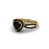 Heart's Black Diamond Embrace Engagement Ring - Alison No. 37 image 3