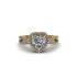 Heart's Diamond Embrace Engagement Ring - Alison No. 1