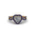 Heart's Diamond Embrace Engagement Ring - Alison No. 61