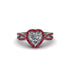 Heart's Diamond Embrace Engagement Ring - Alison No. 48 image 1
