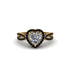 Heart's Diamond Embrace Engagement Ring - Alison No. 31