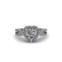 Heart's Diamond Embrace Engagement Ring - Alison No. 3 image 1