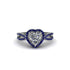 Heart's Diamond Embrace Engagement Ring - Alison No. 63