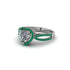 Heart's Diamond Embrace Engagement Ring - Alison No. 18