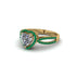 Heart's Diamond Embrace Engagement Ring - Alison No. 16 image 3