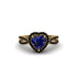 Heart's Sapphire Embrace Engagement Ring - Alison No. 43 image 1