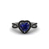 Heart's Sapphire Embrace Engagement Ring - Alison No. 45 image 1