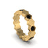 Black Diamond Honeycomb Eternity Ring - Maddison No. 7 image 1