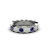 Sapphire Honeycomb Eternity Ring - Maddison No. 15