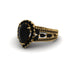 Black Diamond Imperial Blossom Engagement Ring - April No. 37