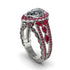 Diamond Imperial Blossom Engagement Ring - April No. 48