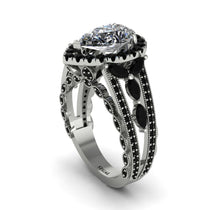 Diamond Imperial Blossom Engagement Ring - April No. 33 image 1