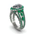 Diamond Imperial Blossom Engagement Ring - April No. 18 image 1