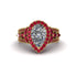 Diamond Imperial Blossom Engagement Ring - April No. 46 image 2