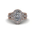 Diamond Imperial Blossom Engagement Ring - April No. 2 image 2