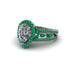 Diamond Imperial Blossom Engagement Ring - April No. 18