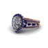 Diamond Imperial Blossom Engagement Ring - April No. 62