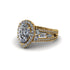 Diamond Imperial Blossom Engagement Ring - April No. 1