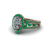 Diamond Imperial Blossom Engagement Ring - April No. 17
