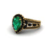 Emerald Imperial Blossom Engagement Ring - April No. 34 image 3
