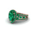 Emerald Imperial Blossom Engagement Ring - April No. 20 image 3