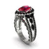 Ruby Imperial Blossom Engagement Ring - April No. 42