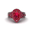Ruby Imperial Blossom Engagement Ring - April No. 57 image 2