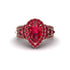Ruby Imperial Blossom Engagement Ring - April No. 56