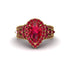 Ruby Imperial Blossom Engagement Ring - April No. 55