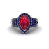 Ruby Imperial Blossom Engagement Ring - April No. 72