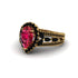 Ruby Imperial Blossom Engagement Ring - April No. 40 image 4