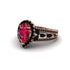 Ruby Imperial Blossom Engagement Ring - April No. 41