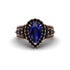 Sapphire Imperial Blossom Engagement Ring - April No. 44
