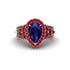 Sapphire Imperial Blossom Engagement Ring - April No. 59 image 3