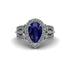 Sapphire Imperial Blossom Engagement Ring - April No. 15