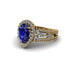 Sapphire Imperial Blossom Engagement Ring - April No. 13