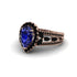 Sapphire Imperial Blossom Engagement Ring - April No. 44