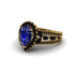 Sapphire Imperial Blossom Engagement Ring - April No. 43 image 3