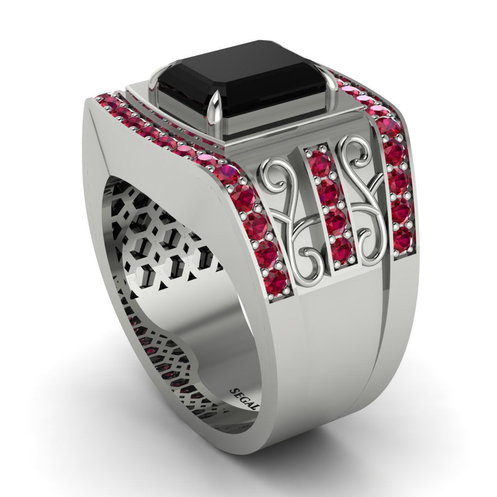 Black Diamond Imperial Grandeur Men's Ring - Shea No. 54