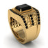 Black Diamond Imperial Grandeur Men's Ring - Shea No. 37 image 2